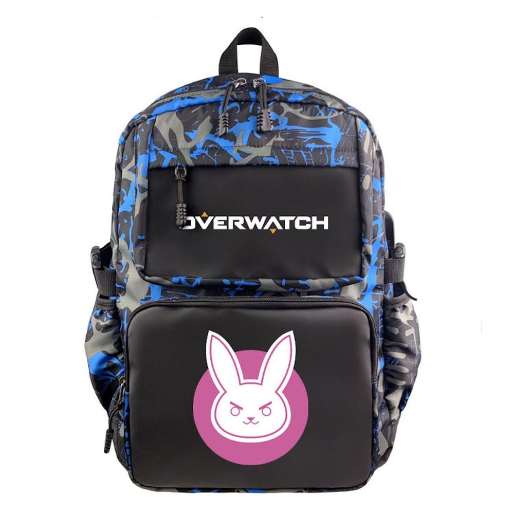Mochila escolar Generic Overwatchs DVA Kids Nylon 39x23x45cm