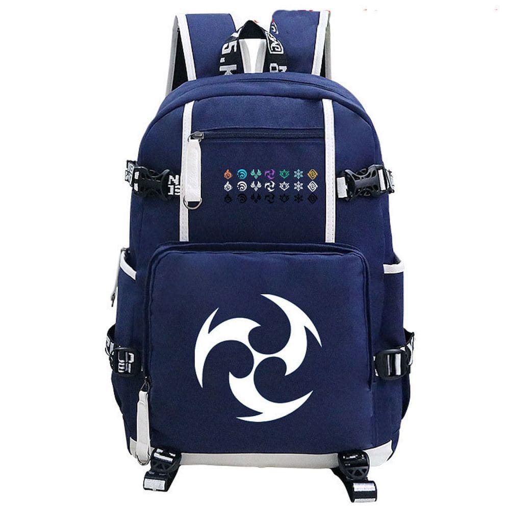 Mochila escolar Genshins Impactss Anime para crianças