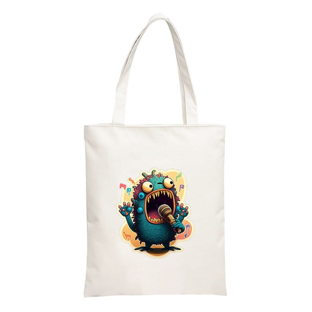 Sacola de lona My Singings Monsters Anime Fans Gift 33x29cm