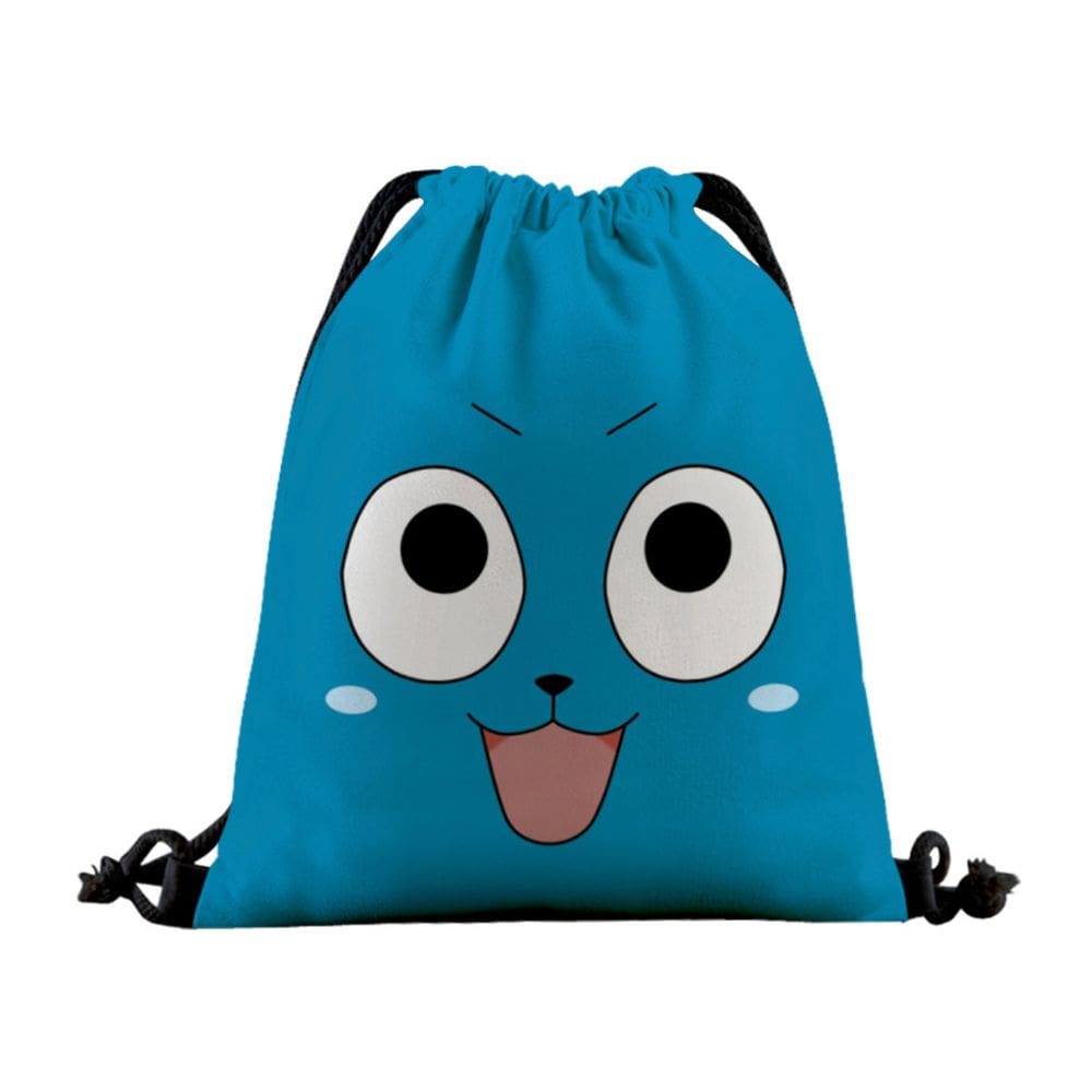 Bolsa com cordão Fairys Tails Happy Anime String Swim Gym B