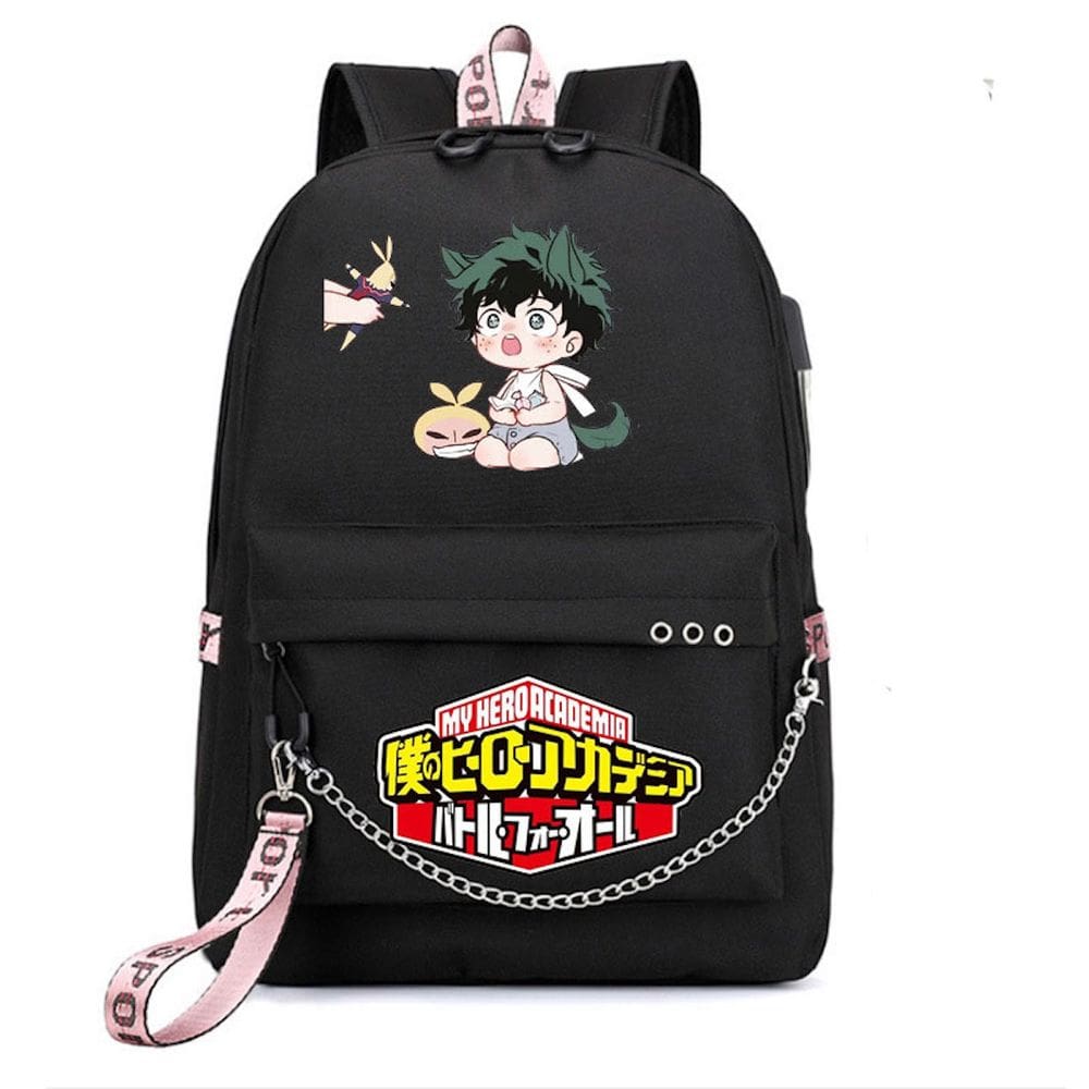 Mochila Anime School Bag My Hero Academia para crianças