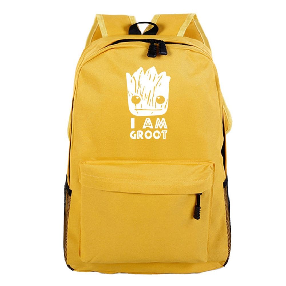 Mochila I am Groot Anime School de poliéster para crianças