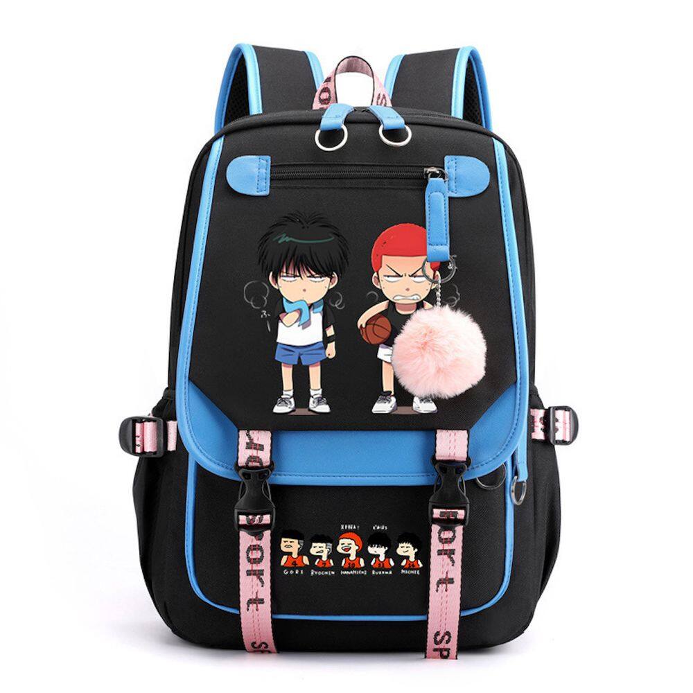 Mochila escolar Slam Dunks Anime Kids Children Oxford Bag