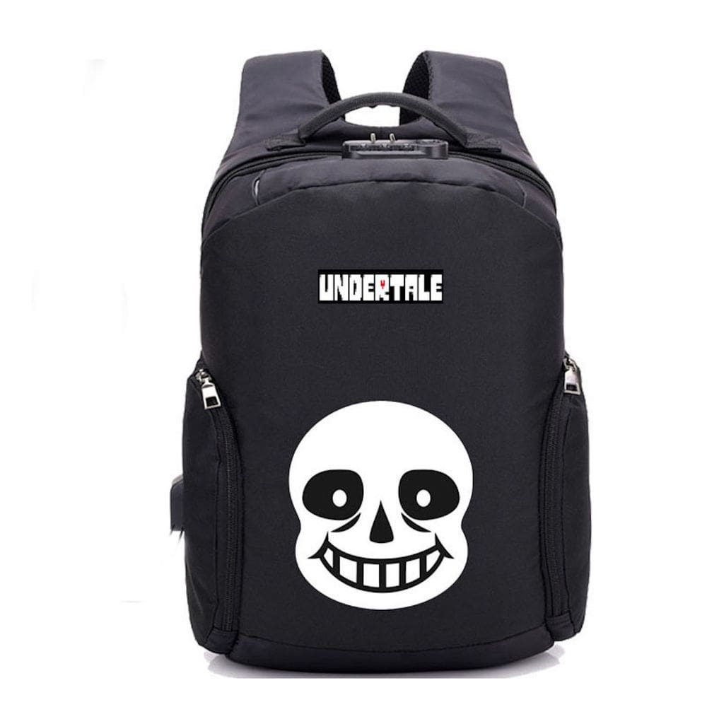 Mochila escolar Undertale Sans Anime para crianças