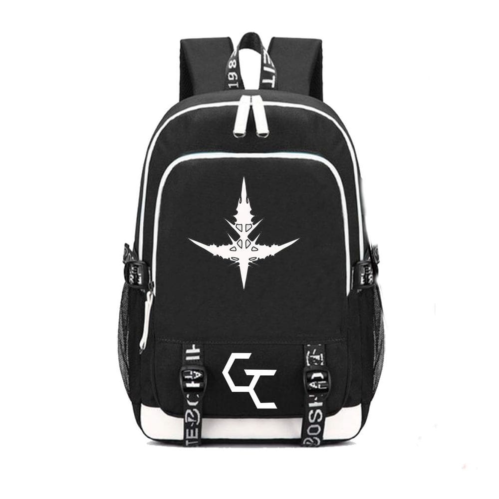 Mochila Guiltys Crowns Mochila escolar de anime para escola 30x15x44cm