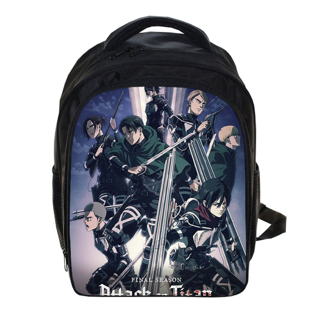 Mochila Anime School Bag Attack on Titan para crianças