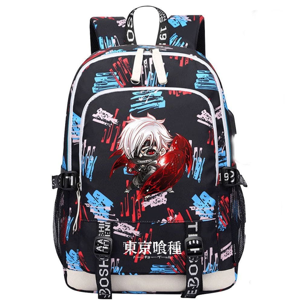 Mochila escolar Tokyos Ghouls Anime para crianças