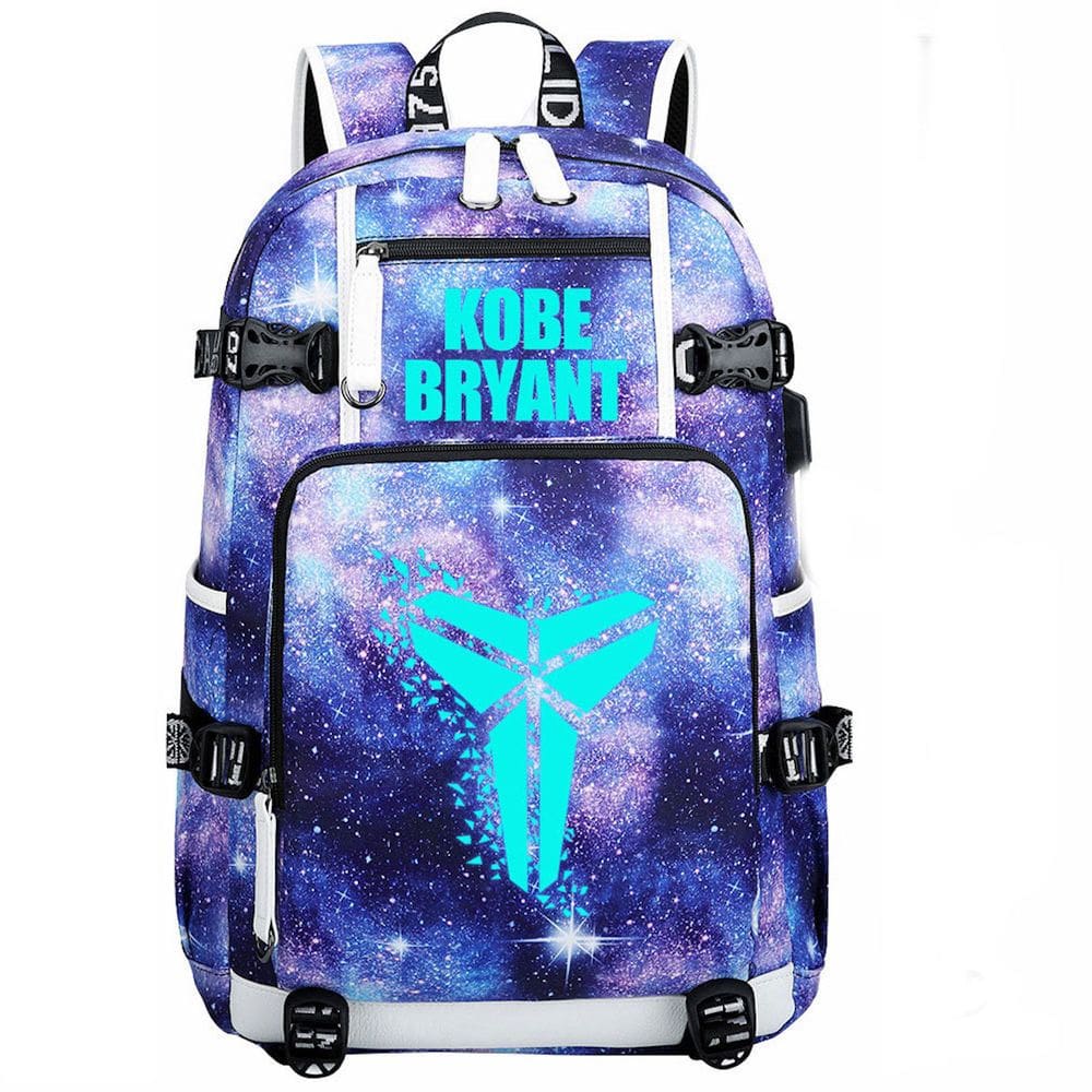 Mochila escolar Luminous Kobes Bryantss 24 Anime School Bag