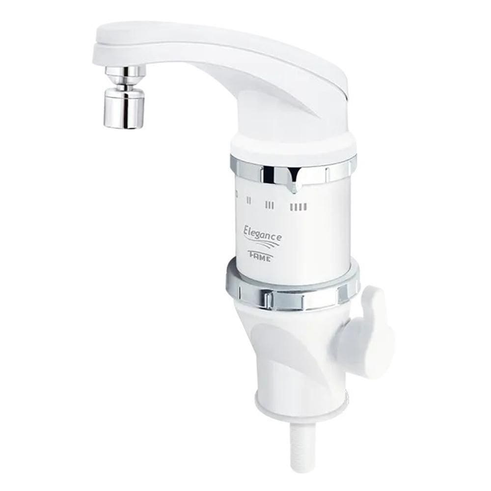 Torneira Elétrica 4t De Balcão Elegance Branca - Fame Voltagem:220v - 6800w 220v - 6800w