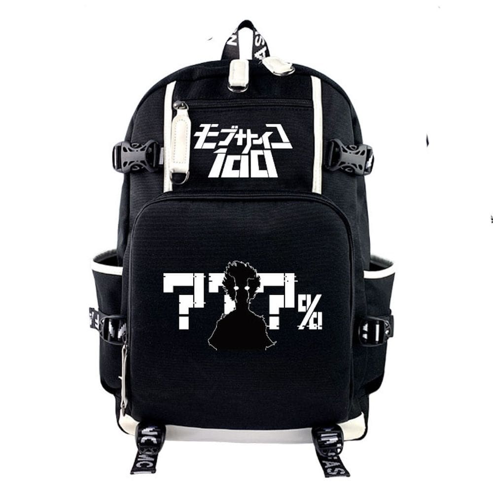 Mochila escolar Anime Mobs Psychos para crianças