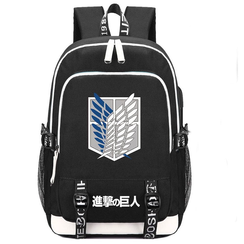 Mochila escolar Attack On Titan Anime para crianças