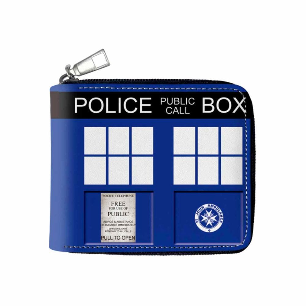 Carteira Doctors Whos Anime Characters Slim Bifold Wallet