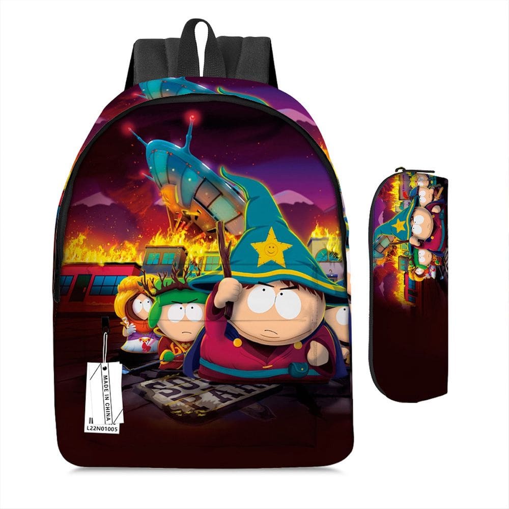 Conjunto de mochilas South Parks Erics Cartmans Kyles Broflovskis