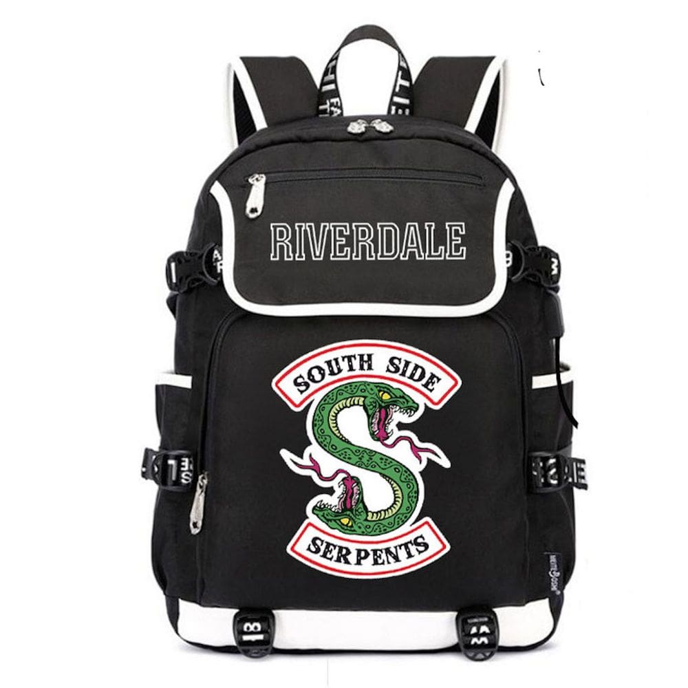 Mochila escolar Riverdales Kids Bag 37x16x45cm Algodão-Poliéster