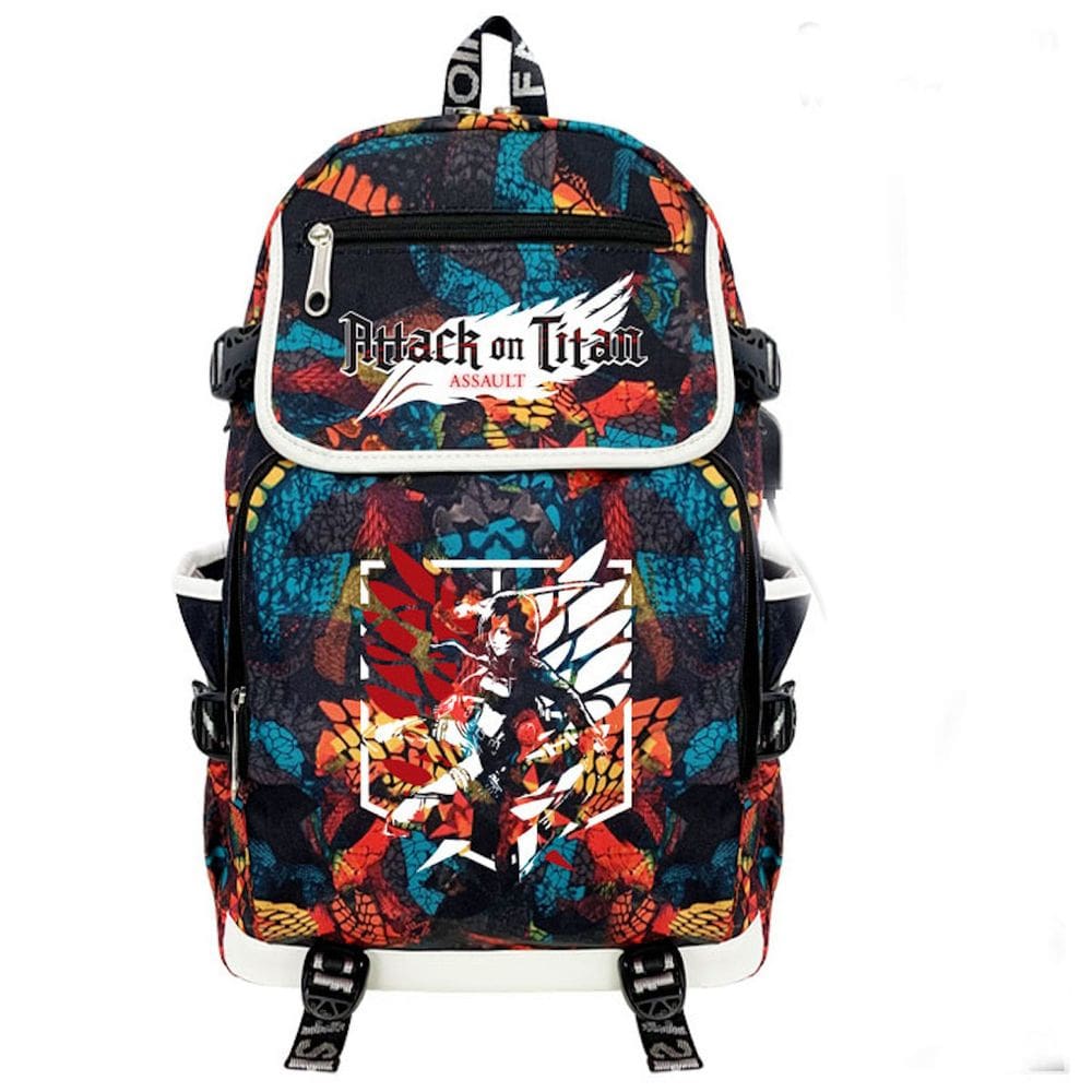Mochila escolar Attacks Ons Titans Anime para crianças