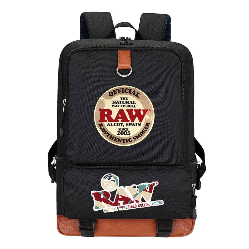 Mochila escolar de anime para crianças e crianças Raw Oxford 530g