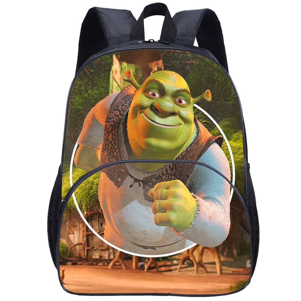 Mochila escolar Donkey Shreks Anime para crianças