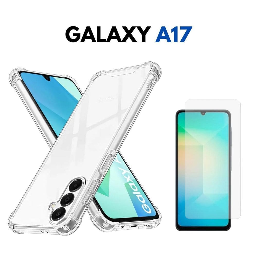 Capa Capinha + Película Hidrogel Compatível Para Galaxy A17