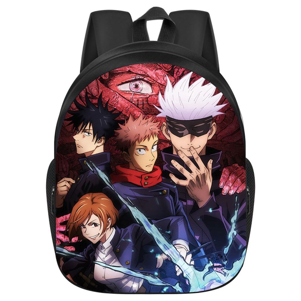 Mochila Jujutsu Kaisen Itadori Yuji Gojo Satoru para crianças