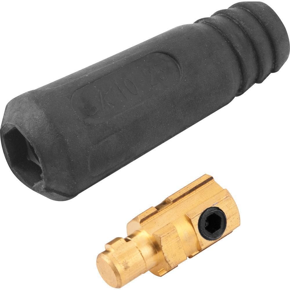 Conector Rápido Macho 9 Mm Para Cabo De Solda Vonder