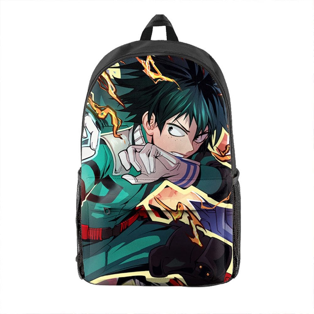 Mochila Mys Heros Academias Kids School Oxford 29x16x42cm