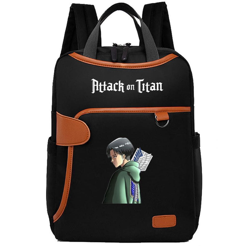 Mochila escolar Attack on Titan Anime para crianças