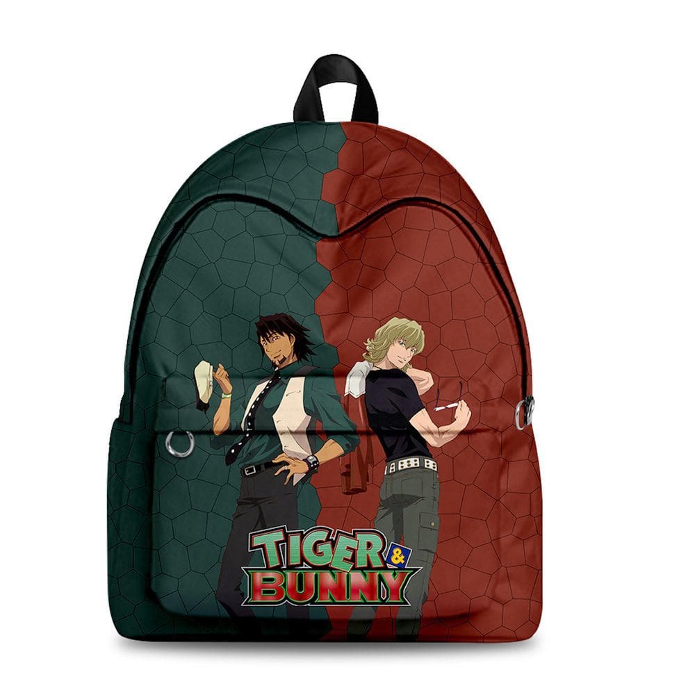 Mochila Tigres Bunnys Cartoon Kids School Anime 34x17x43cm