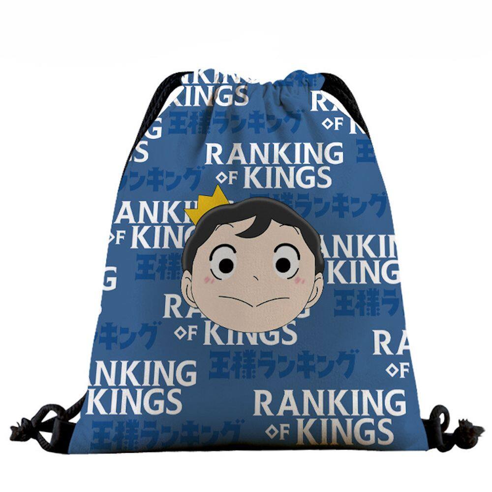 Mochila com cordão Anime Rankings of Kings Gym 39x32cm
