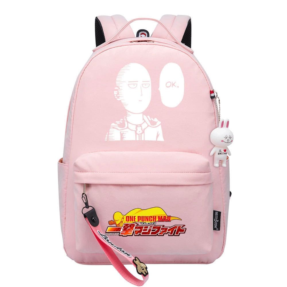 Mochila escolar One Punch Man Anime para crianças