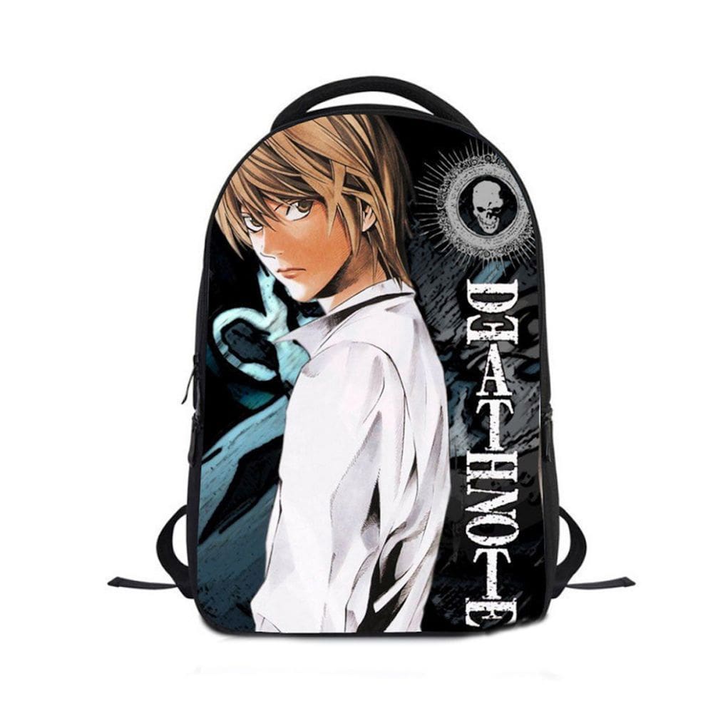 Mochila Deaths Notes Kids School Poliéster 28x13x44cm