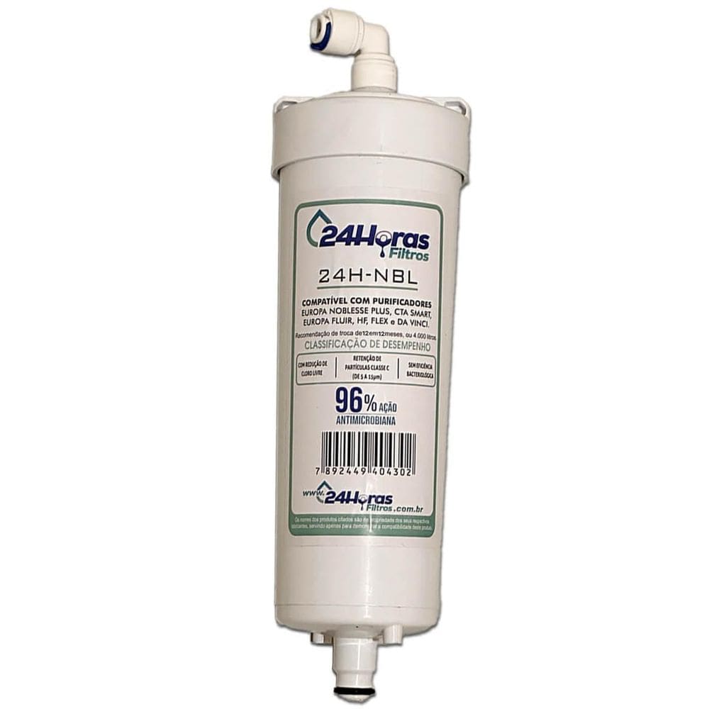 Filtro Refil Compatível Purificador Europa Davinci Noblesse