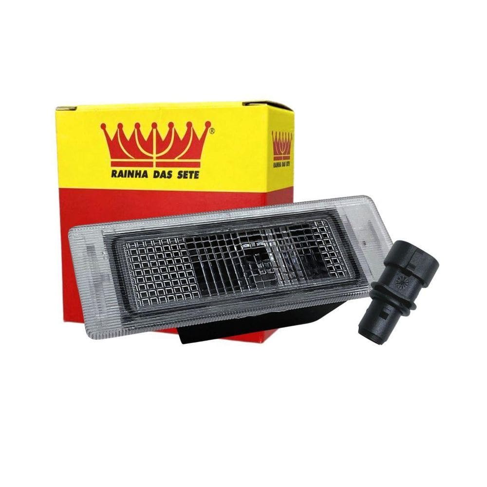 Lanterna Luz Placa Para Gm S10 2012 A 2015 Com Soquete