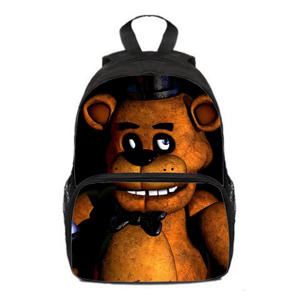 Mochila Five Nights Bear Kids School Poliéster 25x11x33cm