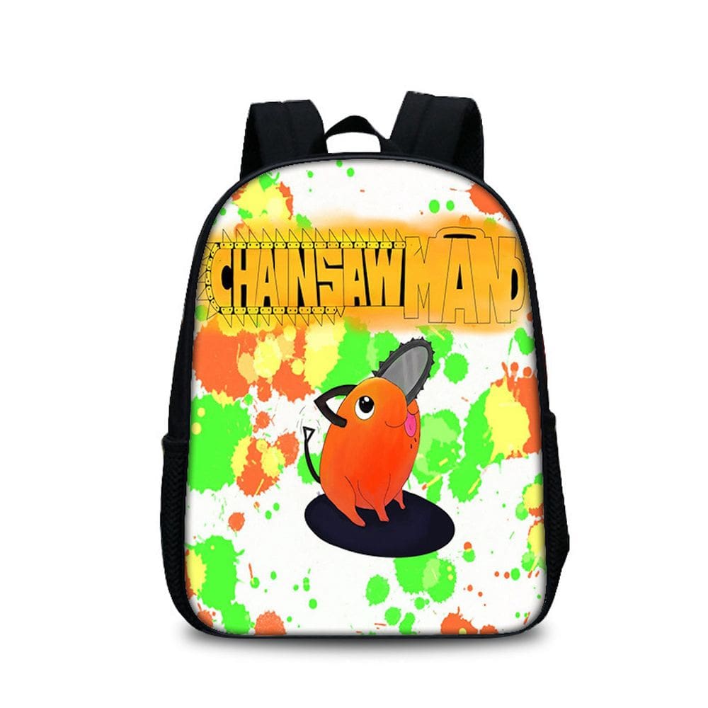 Mochila Cartoon Kids School Chainsaws Mans Pochitas Anime B