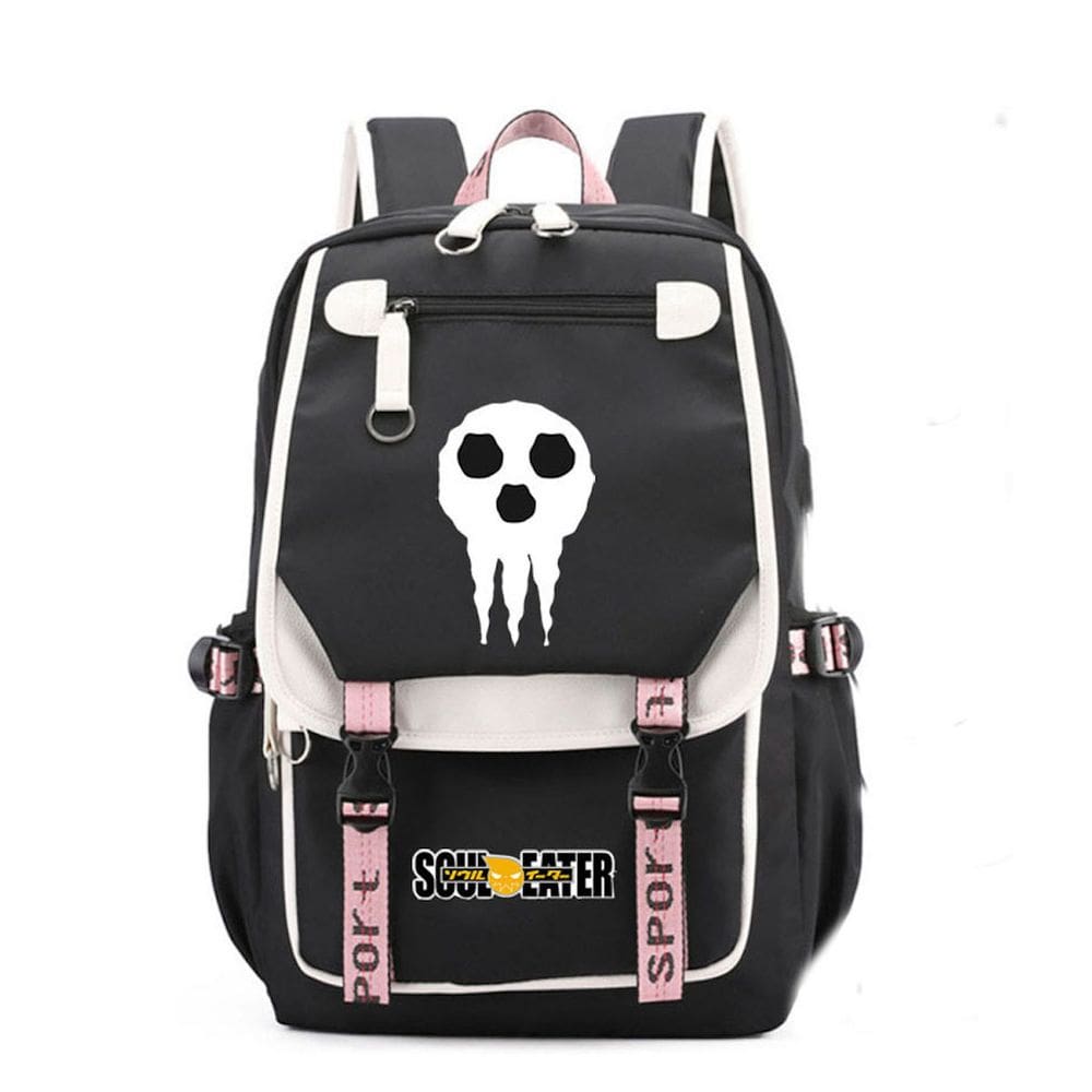 Mochila Souls Eaters Anime School Oxford 31x19x46cm