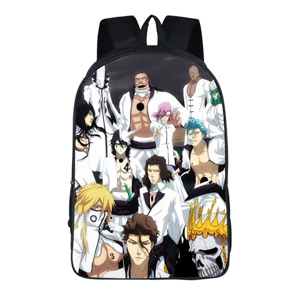 Mochila escolar Bleachs Anime para crianças