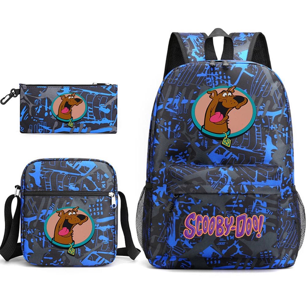 Conjunto de mochilas escolares ScoobyDoos, 3 unidades para estudantes