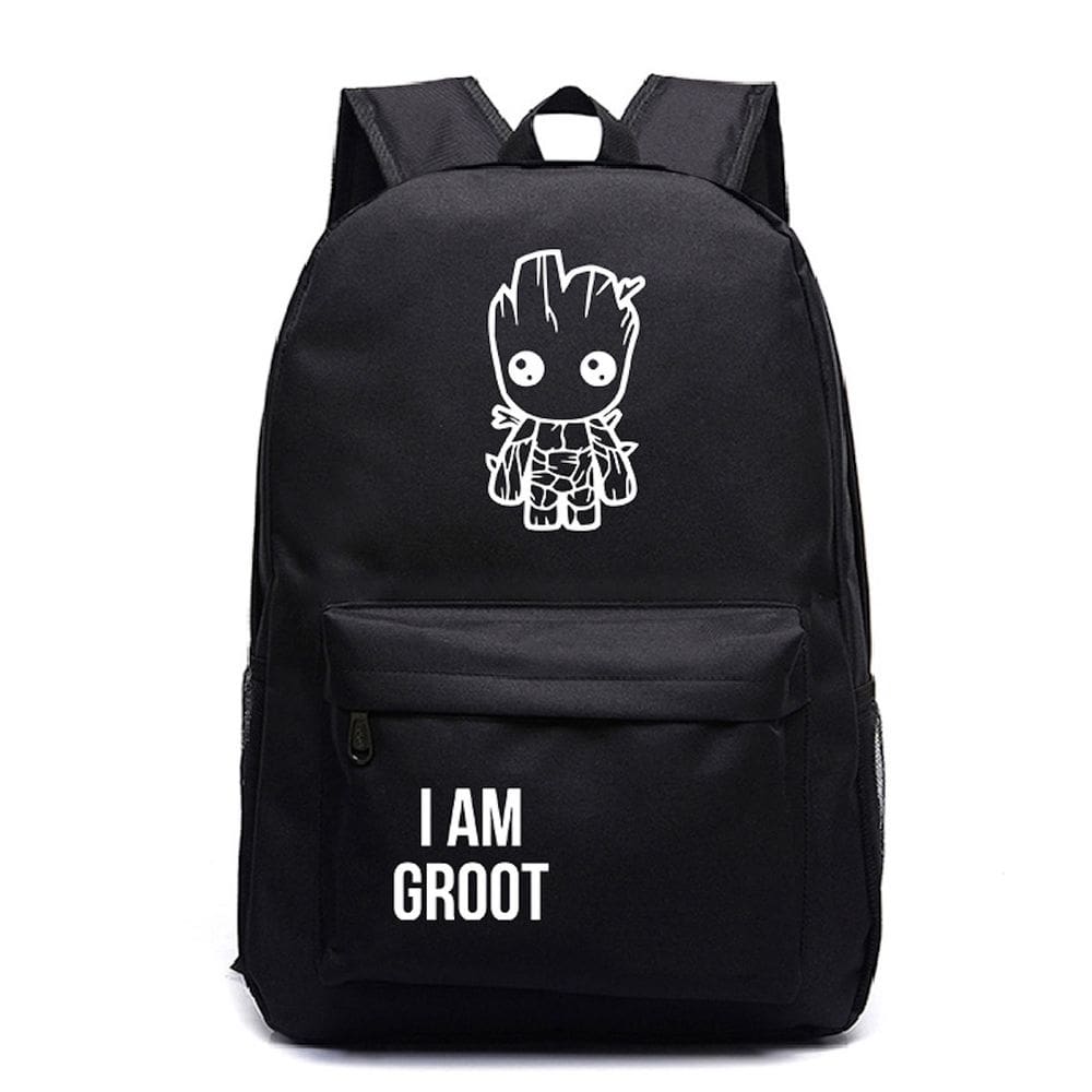 Mochila escolar Groot Baby Tree Groot Anime School Bag
