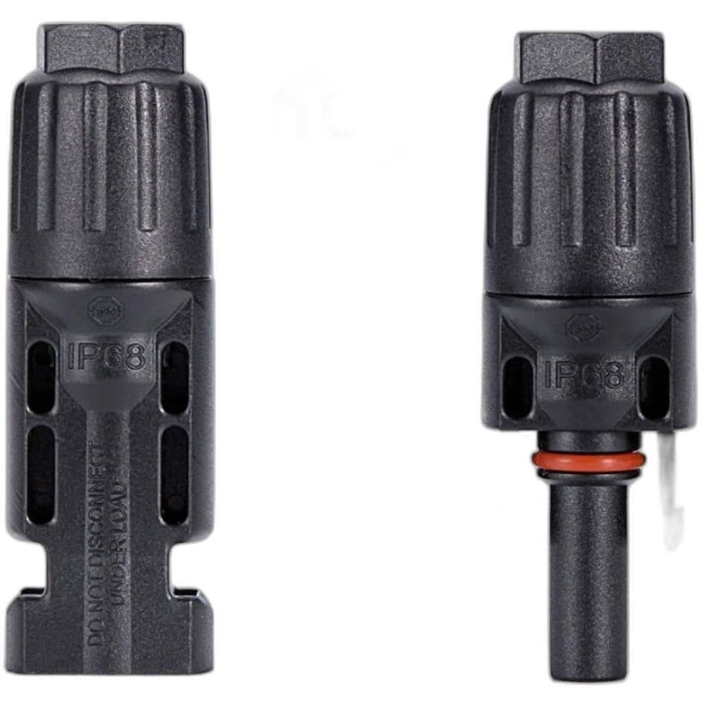 Conector Plug Mc4 Painel Placa Cabo Solar Macho Fêmea Kit 10