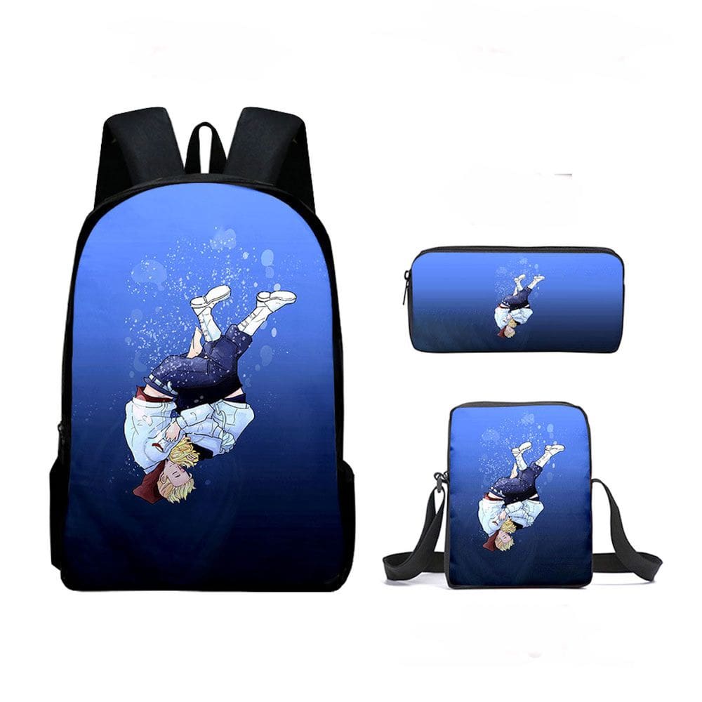 Conjunto de mochilas escolares, 3 peças para estudantes escolares com bolsa de ombro