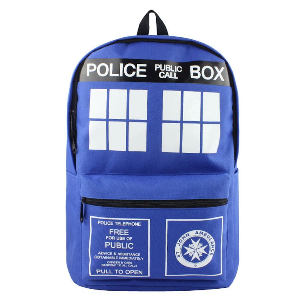 Mochila escolar Doctors Whos Anime Mochila escolar 33x16x46cm