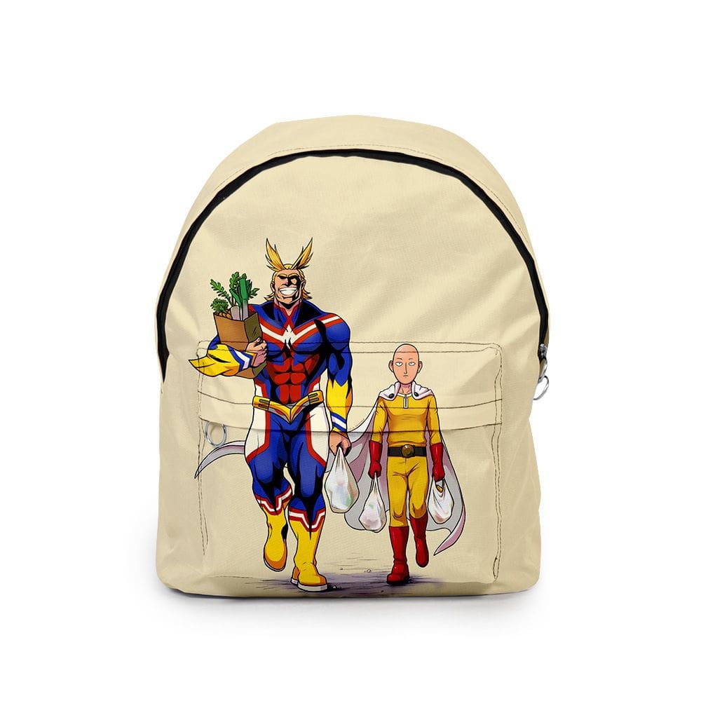 Mochila escolar Ones Punchs Mans Saitamas Anime School