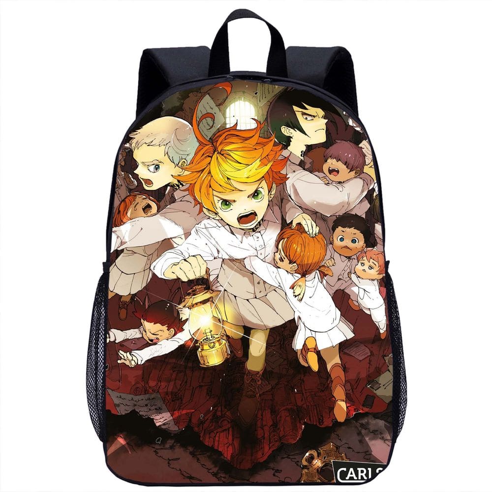 Mochila Promises Neverlands Emmas Anime School 31x14x45cm