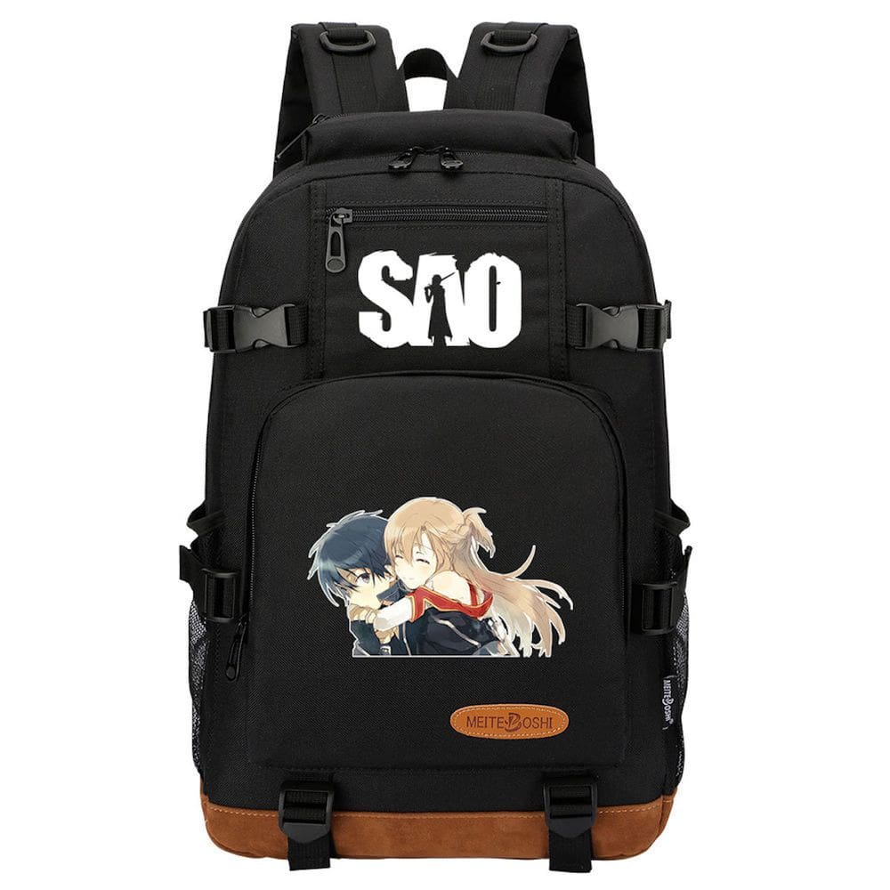 Mochila escolar Swords Online para crianças Oxford Cloth