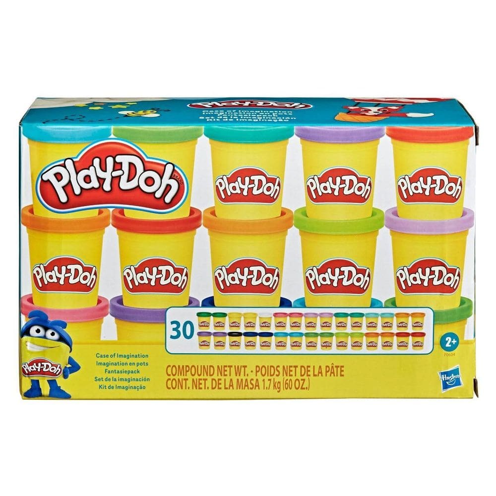 Material de escultura Play-Doh Play Dough 30 ct 57 ml cada