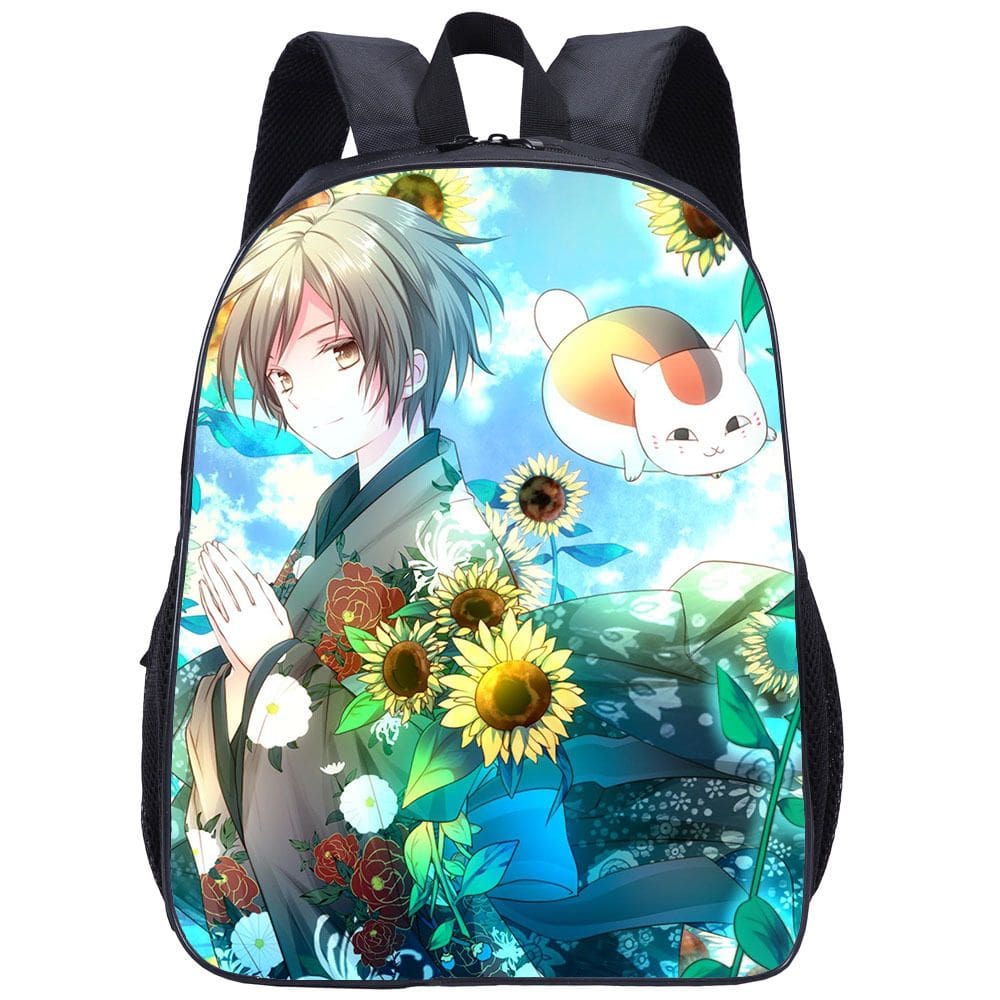 Mochila escolar Natsumes Friends Anime para crianças