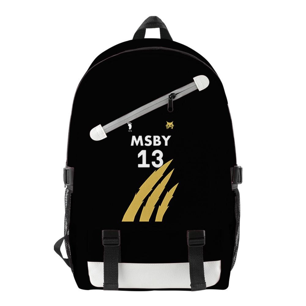 Mochila Mabys 13 Anime School Bag Cartoon Student Oxford