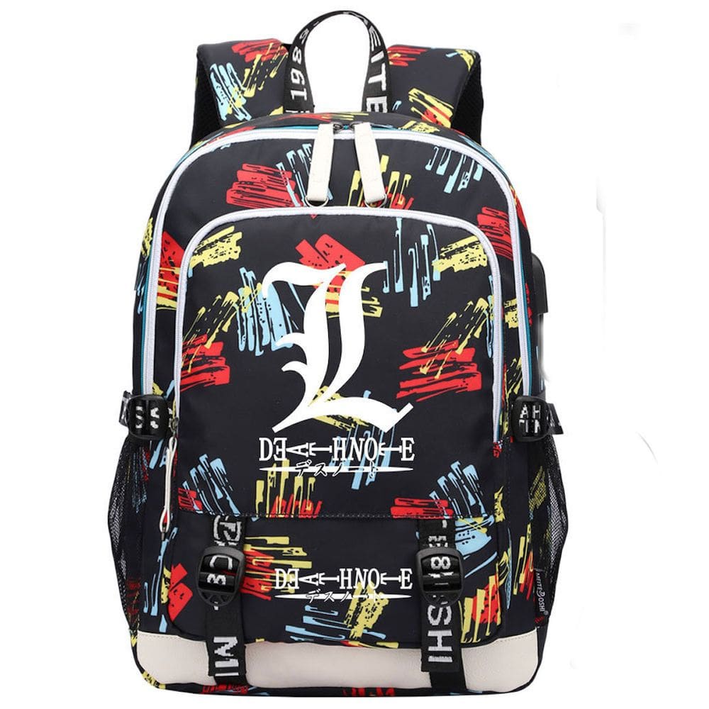 School Backpack Deaths Notes Anime School for Children