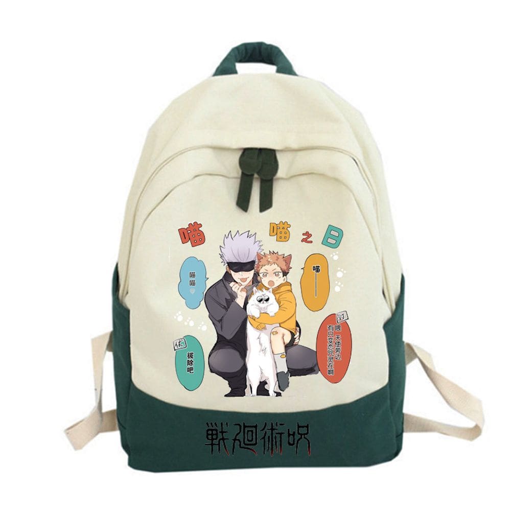 Mochila escolar Jujutsus Kaisens K Anime para crianças