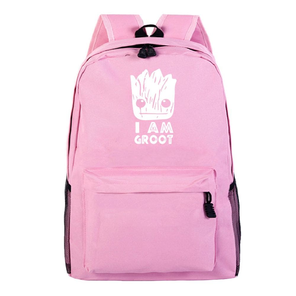 Mochila I am Groot Anime School de poliéster para crianças